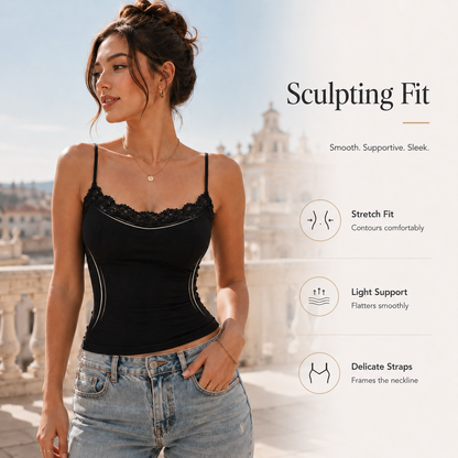 Classic Lace-Trim Camisole