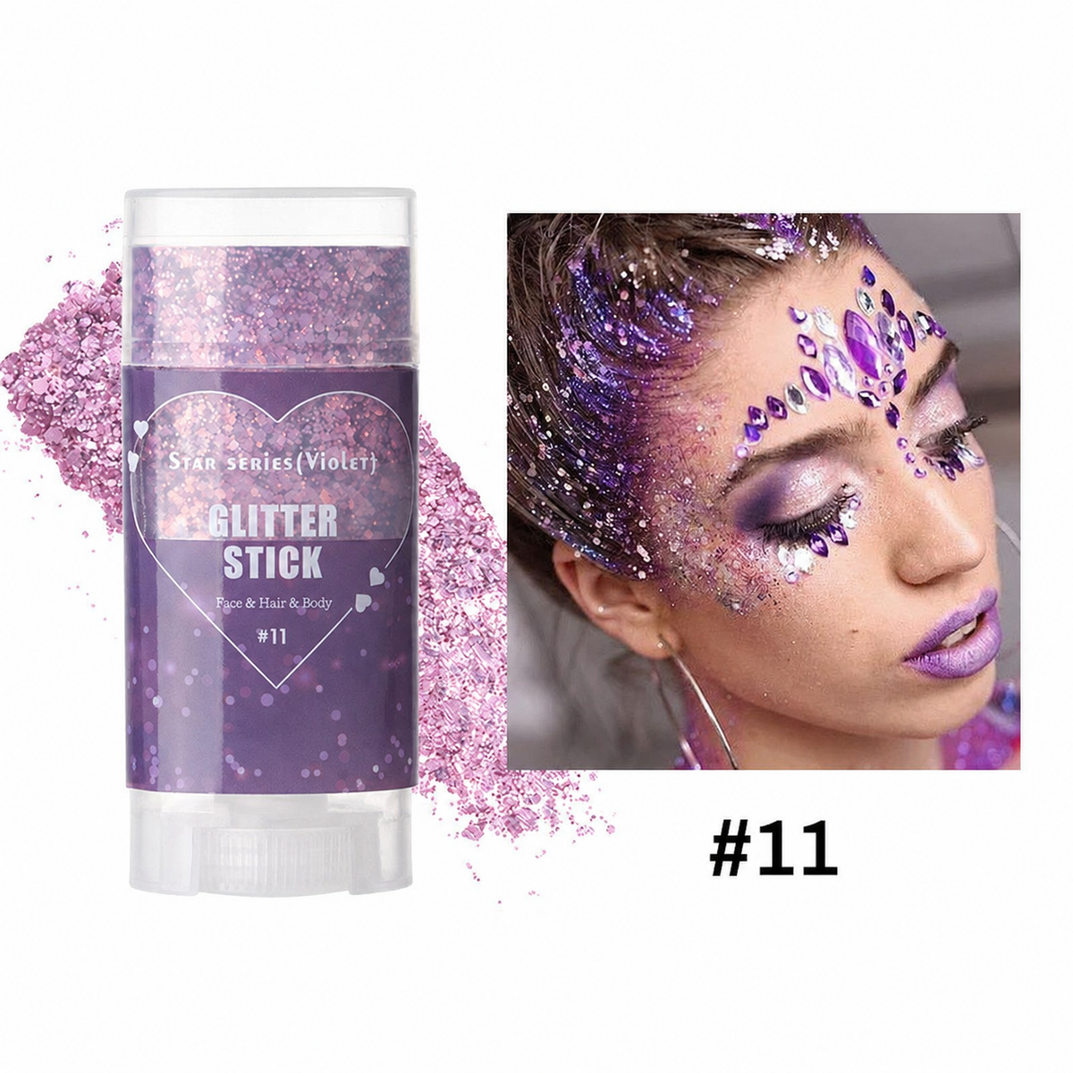 Glitter Stick for Face, Hair & Body | Easy Sparkle