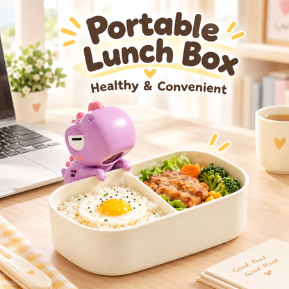 Cute Cartoon Baby Food Cooling Fan & Bowl-Edge Air Blower 🐘🍲