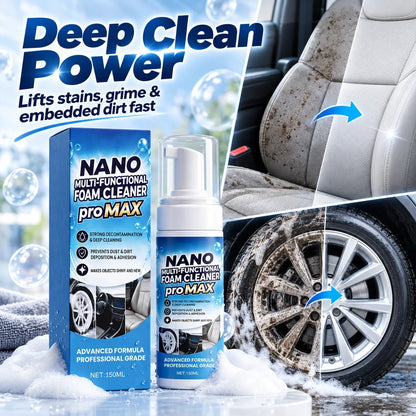 Nano Multi-Functional Foam Cleaner for Cars & Home