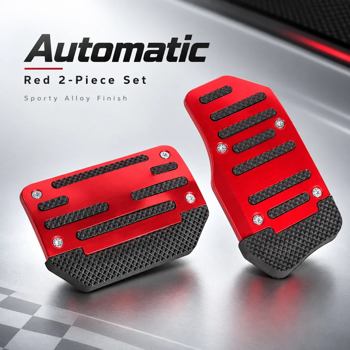 🚗 2PCS Non-Slip Gas & Brake Pedal Covers
