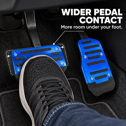 🚗 2PCS Non-Slip Gas & Brake Pedal Covers