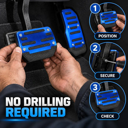 🚗 2PCS Non-Slip Gas & Brake Pedal Covers