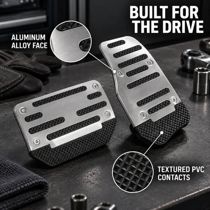 🚗 2PCS Non-Slip Gas & Brake Pedal Covers