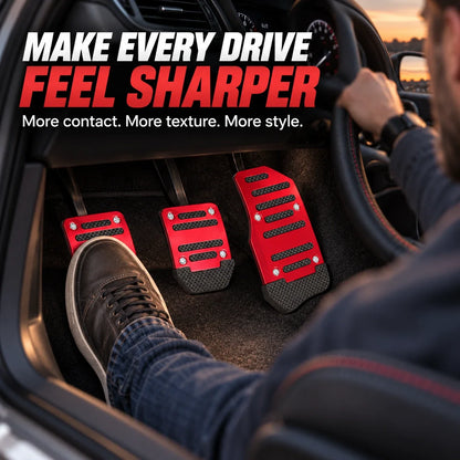 🚗 2PCS Non-Slip Gas & Brake Pedal Covers