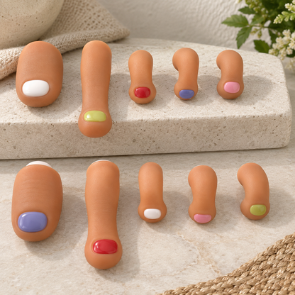 Funny 3D Finger-Toe Plush Clogs 🦶🤪