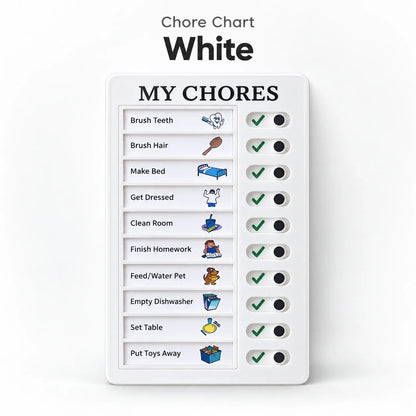 Reusable Kids Chore Chart – Daily Routine Board