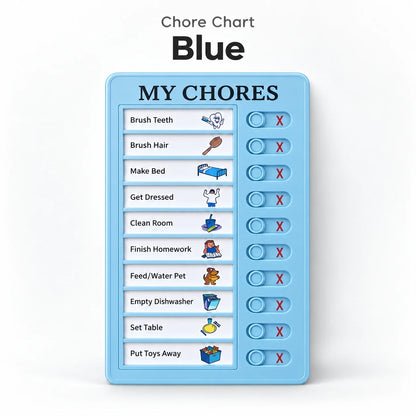 Reusable Kids Chore Chart – Daily Routine Board
