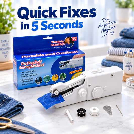 Handheld Portable & Cordless Electric Sewing Machine 🪡🧵