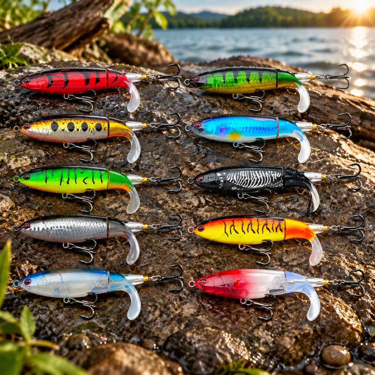 The 10-Piece Prop Bait Arsenal That Wakes Up Sluggish Fish🎣