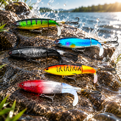 The 10-Piece Prop Bait Arsenal That Wakes Up Sluggish Fish🎣