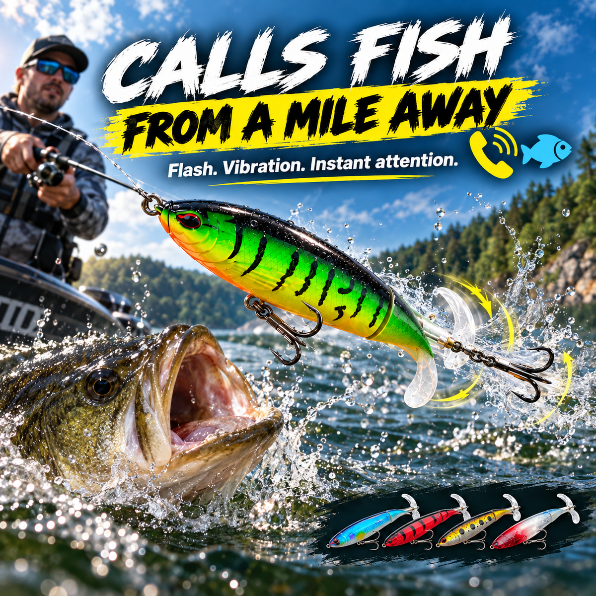 The 10-Piece Prop Bait Arsenal That Wakes Up Sluggish Fish🎣