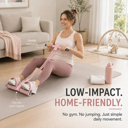 Pedal Resistance Trainer for Home Workouts & Leg Toning