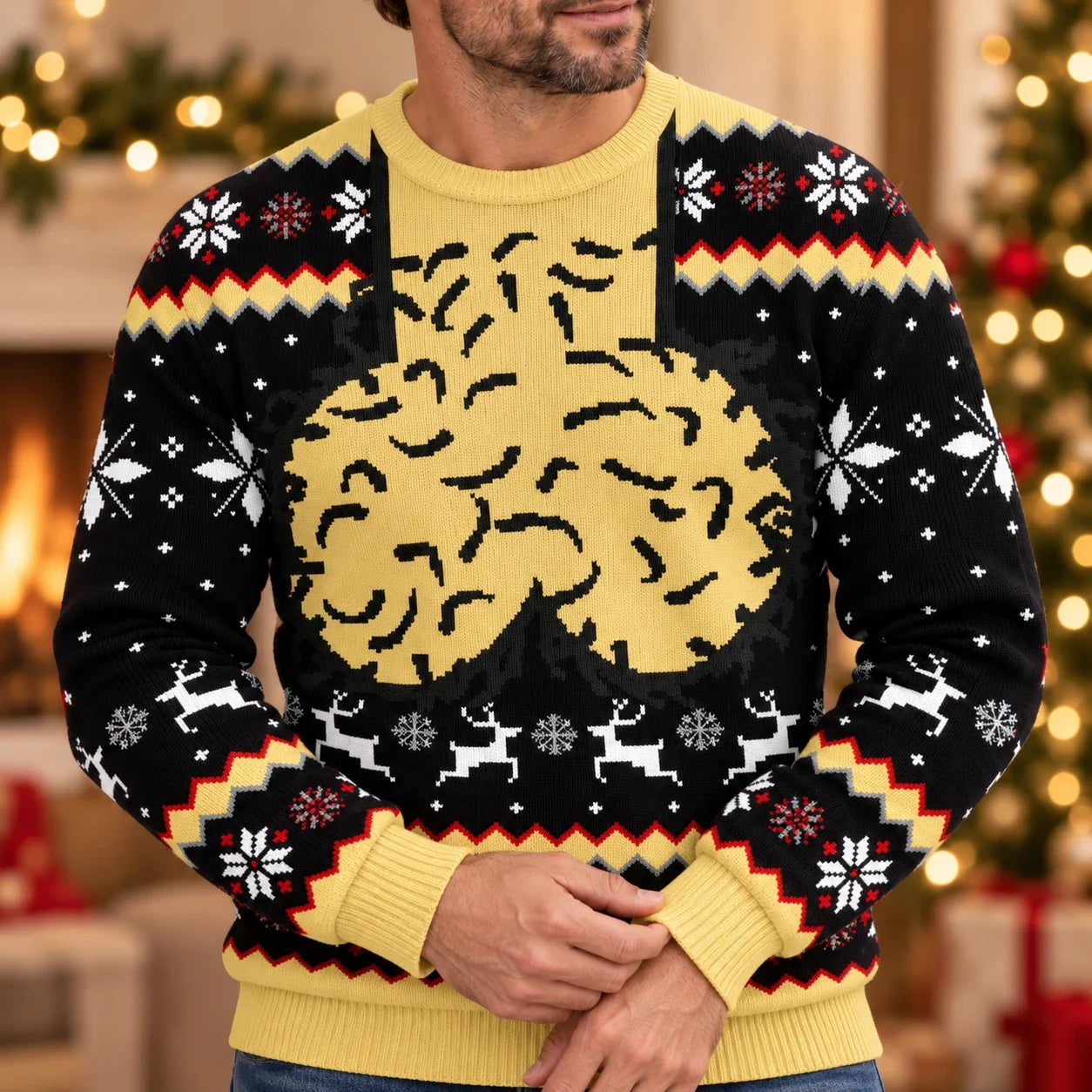 Funny Ugly Christmas Sweater – Bold Holiday Party Gift