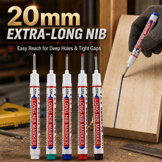 Precision Deep-Hole Marker Pen (20mm Long Nib) ✍️