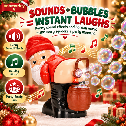 Funny Farting Character Bubble Blower Toy – Automated Novelty Bubble Maker 🫧🎅