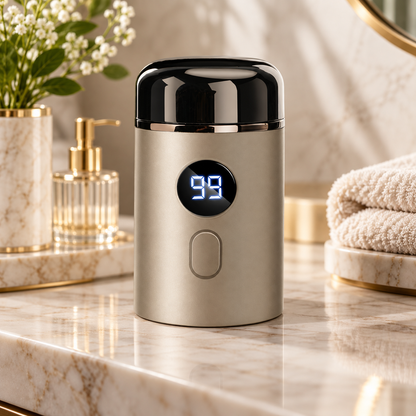 Mini Pocket Electric Shaver with Smart LED Display 🪒