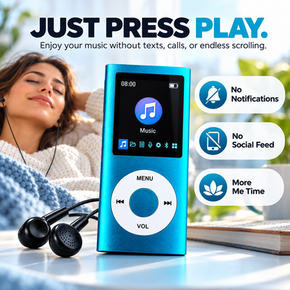 Retro Portable MP3 Music Player