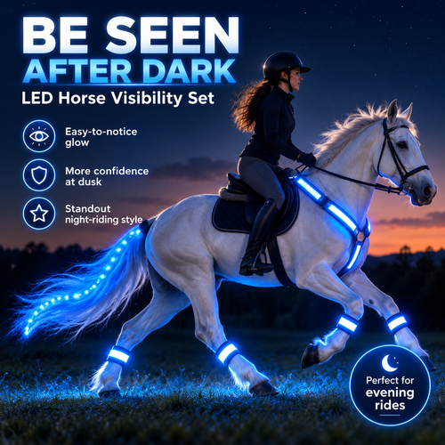 🐎 LED Horse Riding Visibility Set ✨