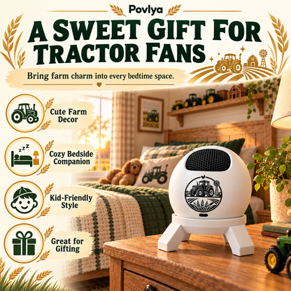 🚜 Kids Tractor Night Light Projector 🌾 Bedtime Farm Adventure ✨