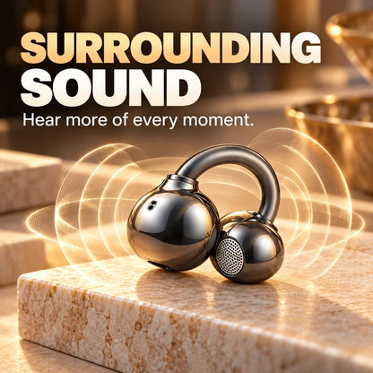 Open-Ear Clip Earbuds 🎧 Comfortable Fit & Bluetooth 6.0 | ZavrlyNia