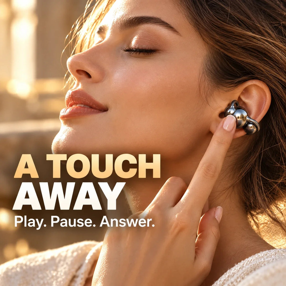 Open-Ear Clip Earbuds 🎧 Comfortable Fit & Bluetooth 6.0 | ZavrlyNia
