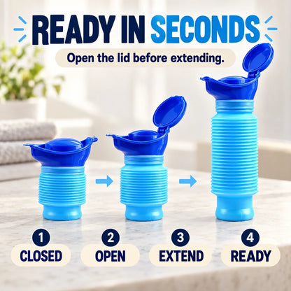 Collapsible Portable Urinal, 750mL | Keep It Close
