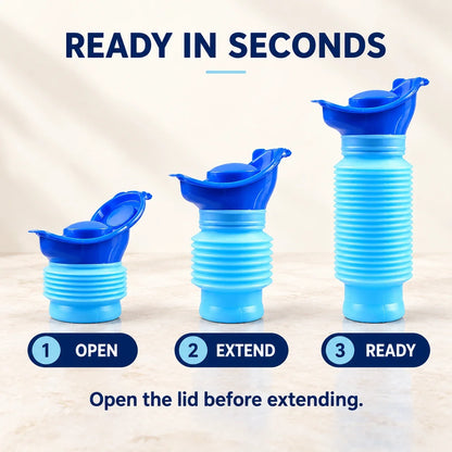 Collapsible Portable Urinal, 750mL | Keep It Close
