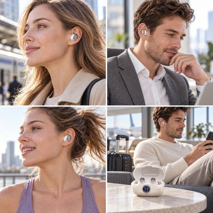 🎧 Small Buds, Big Everyday Sound | MS105 Wireless Earbuds with Clear Calls & Bluetooth 6.0