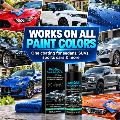 🚗 Nano Ceramic Car Coating for Long Lasting Shine & Protection