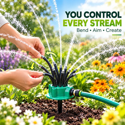 ✨ Create Your Perfect Flow | Adjustable Garden Sprinkler