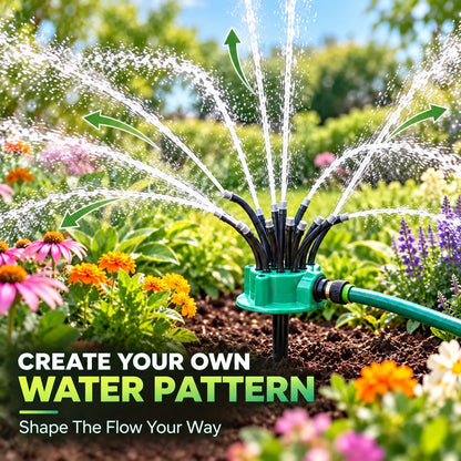 ✨ Create Your Perfect Flow | Adjustable Garden Sprinkler