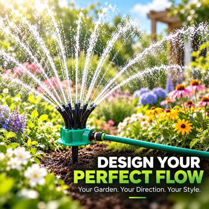 ✨ Create Your Perfect Flow | Adjustable Garden Sprinkler