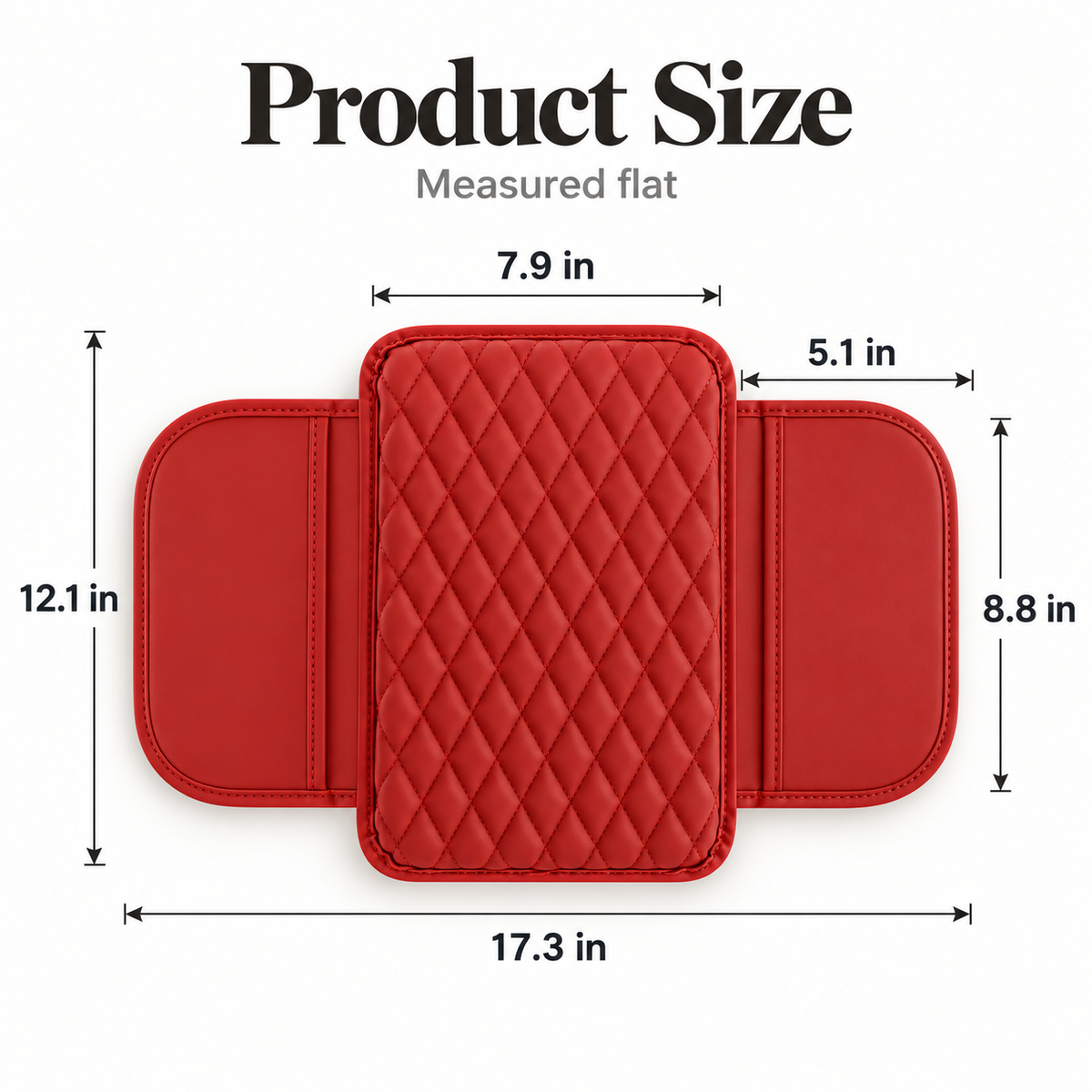 Ergonomic Car Armrest Cushion & Side Storage Organizer🚗