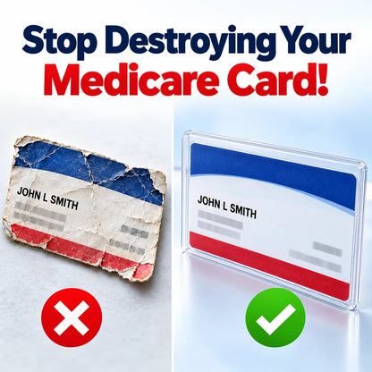 Clear Medicare Card Sleeves | 0.8 mm PVC Protection