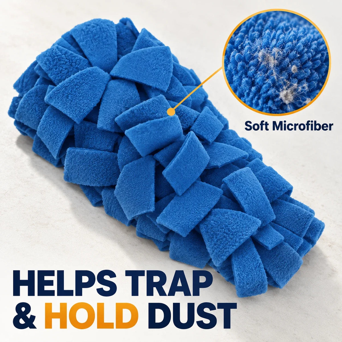 ✨ Reusable Microfiber Duster Refills, 6-Pack | Wash & Reuse