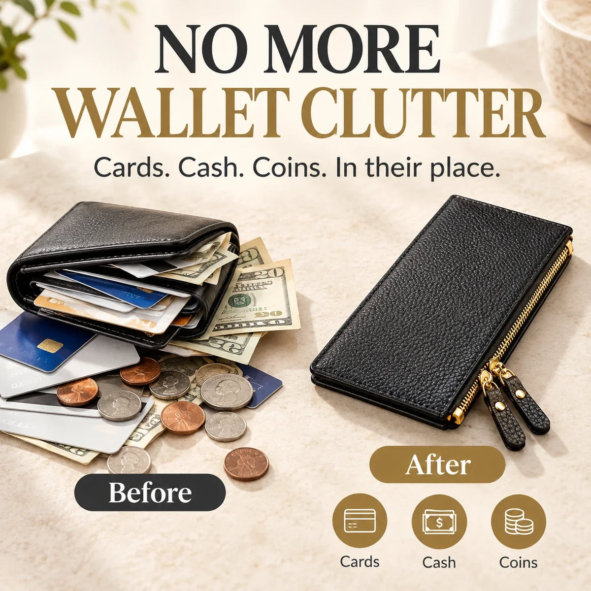RFID Long Wallet ✨ Organize More with 15 Card Slots