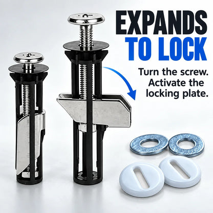 Toilet Seat Locking Bolts – Stop the Wobble 🔒