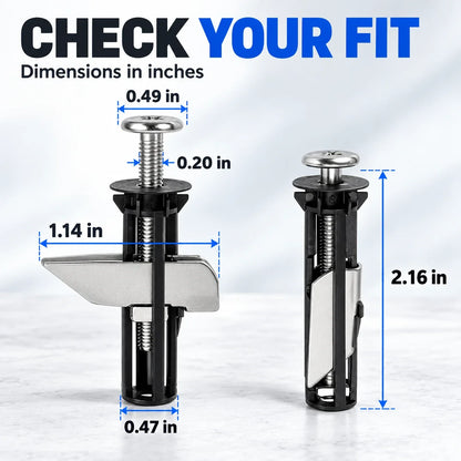 Toilet Seat Locking Bolts – Stop the Wobble 🔒