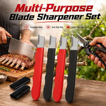 🛠️ Multi-Purpose Garden Tool Blade Sharpener Set