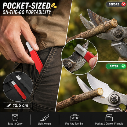 🛠️ Multi-Purpose Garden Tool Blade Sharpener Set
