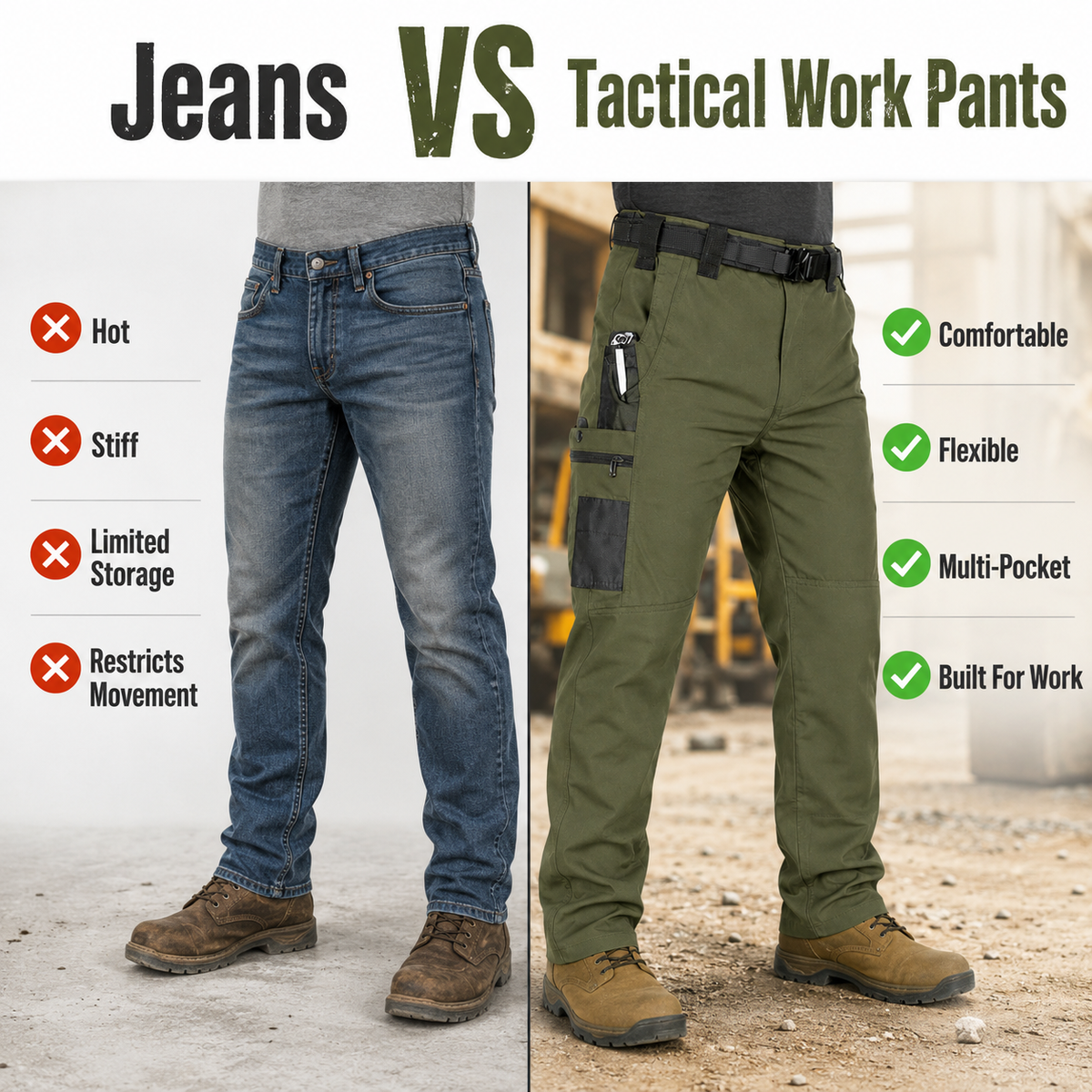 20,000+ Sold – Men’s FR Tactical Work Pants