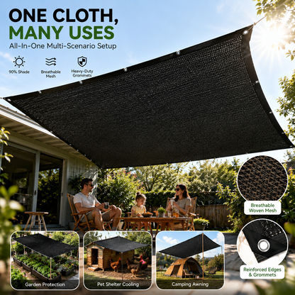 [💥SUMMER SALE] ☀️ 10x13ft Premium 90% Blackout Shade Cloth