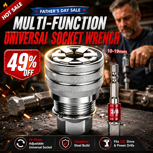 [💥49% off] 🔧 Multi-Function Universal Socket Wrench Tool