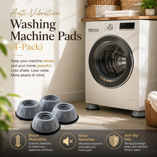 Anti-Vibration Washing Machine Pads (4-Pack) 🧺🔇