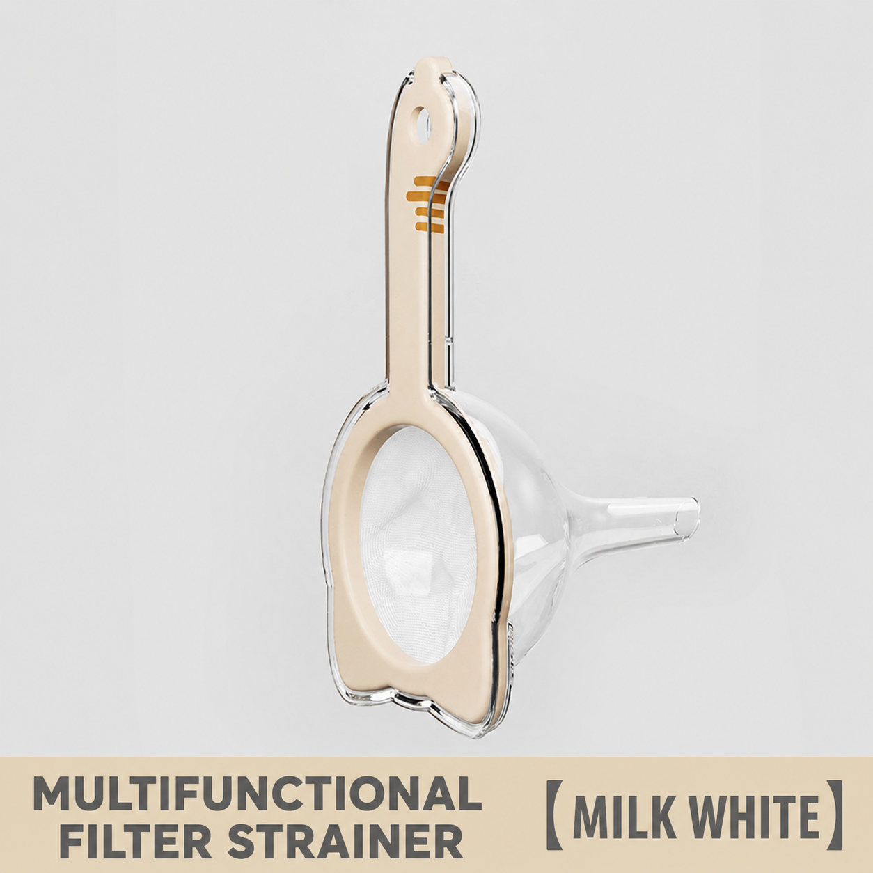 Detachable Fine Mesh Funnel Strainer