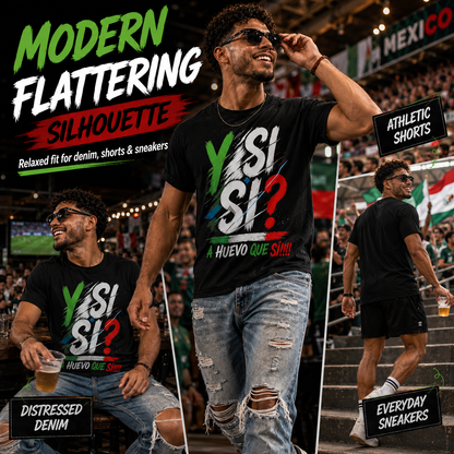Mexico Spirit "Y Si Sí" Graphic T-Shirt