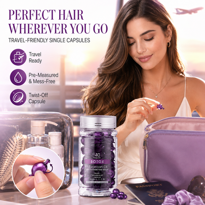 Multivitamin Moroccan Oil Hair Serum Capsules