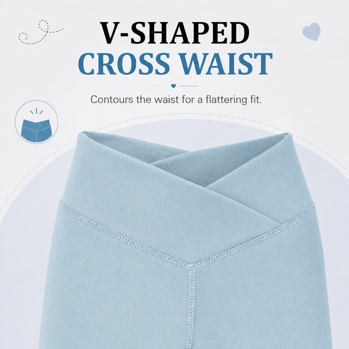 🤸‍♀️ Girls’ V-Cross High Waisted Flare Leggings – Ultra-Soft Stretch Yoga Bell Bottoms ✨