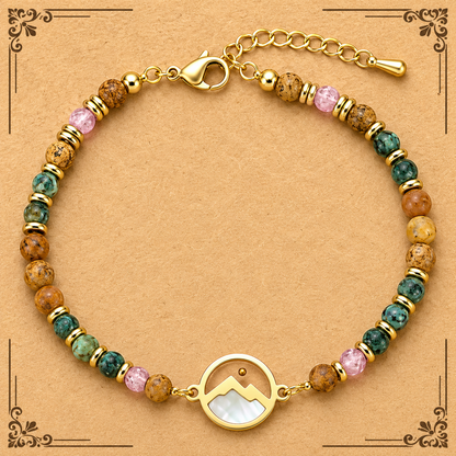 ✨ Mustard Seed Faith Mountain Bracelet | Inspirational Jewelry Gift for Her